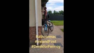 MAN IN WIFEBEATER VEST WHO BROUGHT 3 UNVETTED MIGRANTS INTO IRELAND SEEN NEAR FERMOY DEREK BLIGHE [upl. by Aken312]