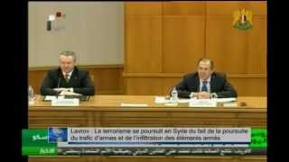 Journal de Syrie 2312013 Lavrov la solution de la crise heurte par lopposition [upl. by Binette]