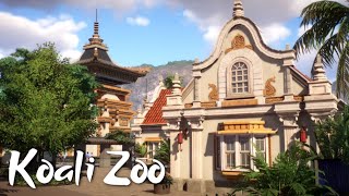 Koali Zoo  Entrance Guest Services Planet Zoo Collab Ep 21 ft DeLadysigner amp Rudi [upl. by Atisor]