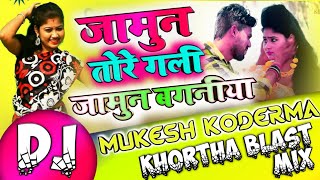 New Khortha 2019 Jhumar जामुन तोरे गालीऐ Jamun Tore Galiaw Jamun Baganiya ho Dj Mukesh Koderma [upl. by Airuam]