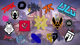 The Best Clip for ALL 48 VCT Franchised Teams [upl. by Suzzy210]