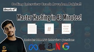 Mastering Hashing Top MAANG Interview Questions Explained [upl. by Anilet]