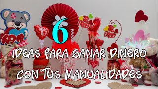 6 MANUALIDADES CON FRASCOS DE VIDRIO PARA VENDER O REGALAR EN TODA OCASIÓN  Crafts with glass jars [upl. by Buckley]