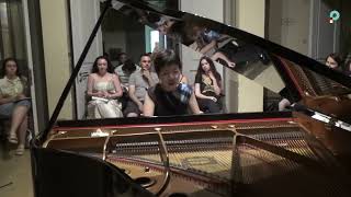 M Hadjidakis Andantino from the Ionian Suite  Solungga Liu piano [upl. by Kynthia188]