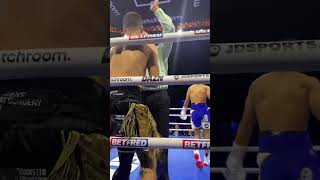 Ringside KO View 🧨 Galal Yafai Storms Through Tommy Frank [upl. by Wharton]