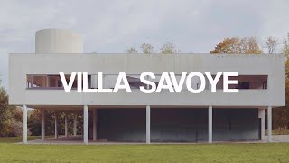 VILLA SAVOYE I LE CORBUSIER I A WALK THROUGH IN 4K [upl. by Ellah]