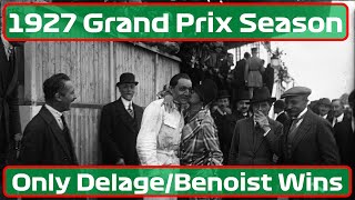 1927 Grand Prix Season Review [upl. by Atiuqrahc271]