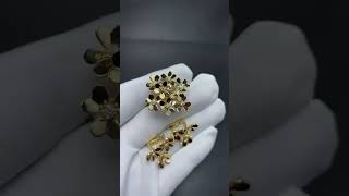 Custom Made Van Cleef Arpels Frivole Earrings 18K Real Gold For Men And Women [upl. by Atteroc]