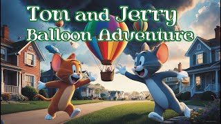 Tom and Jerrys Balloon Adventure  A Fun Adventure Short Story for Kids in English [upl. by Auhsuoj]