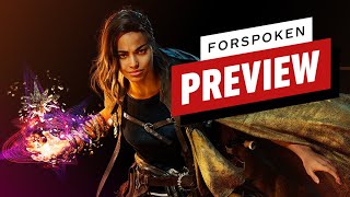 Forspoken Gameplay Preview A Lot of Magic and a Hint of DMC [upl. by Etnauj]