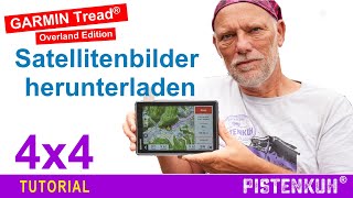 Satellitenbilder nutzen mit dem Garmin Tread Overland [upl. by Nairrot]