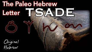 18 Tsade  Paleo Hebrew Alphabet  Waiting on THE LORD Zion Tribulation and more [upl. by Trevorr]