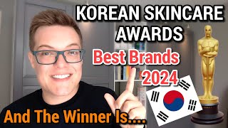 KOREAN SKINCARE AWARDS 2024  5 Korean Skincare Brands You Need Not Sponsored [upl. by Naruq275]