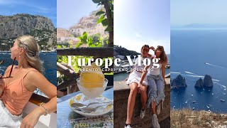 Europe Vlog Sorrento Capri and Positano [upl. by Enenstein]