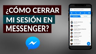 Cómo Cerrar mi Sesión en Facebook Messenger [upl. by Branscum]