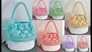 Nuevos Modelos Lindos para Tí Mini Bolsos Bonitos a Crochet Fáciles [upl. by Raseta978]