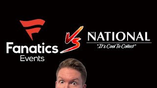 Fanatics Fest vs The National Card Shows Battle of the Titans [upl. by Godfry379]