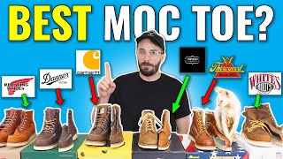 Whats The BEST MOC TOE BOOT  ft Trenton amp Heath and Stridewise [upl. by Ameh409]