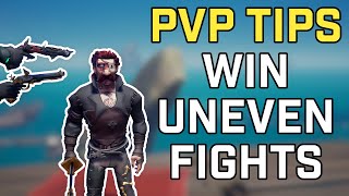 How to Win Uneven Fights PVP TIPS  Sea of Thieves [upl. by Nived]