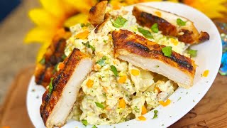 The Secret Ingredient In This ROASTED CHICKEN SALAD Is A Game Changer [upl. by Blondelle]