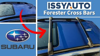 Amazon Affordable Stylish amp Quiet ISSYAUTO Subaru Forester Cross Bars [upl. by Erdua]