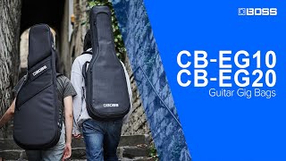 BOSS Guitar Gig Bags CBEG20 and CBEG10 [upl. by Petulia]