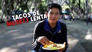 ESTO CUESTAN LOS TACOS DE MU3RT3 LENTA EN PUEBLA [upl. by Massarelli]