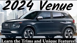 2024 Hyundai Venue Trims Key Features amp More [upl. by Cavit420]