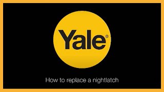 How to replace a Yale nightlatch [upl. by Nwahsear174]