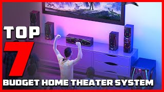 Top 7 Budget Home Theater Systems for Movie Lovers in 2024 [upl. by Yardna974]