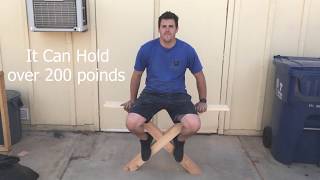 How to make X table legs [upl. by Isiad316]