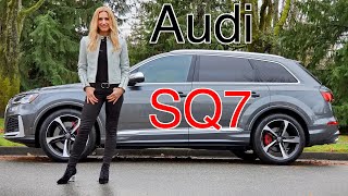 Audi SQ7 Review  500hp plus pure luxury [upl. by Anyehs]