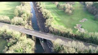 Grand Canal Greenway  Sallins 31 January 2023 [upl. by Sigvard]