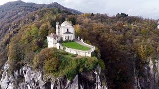 Santuario della Madonna del Sasso Lago DOrta Verbano Cusio Ossola Piemonte Italy [upl. by Sharia140]