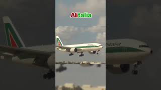 airlines that no longer exist pt4  aviation fallingdown alitalia czech shorts viral [upl. by Loria882]