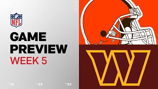 Cleveland Browns vs Washington Commanders  2024 Week 5 Game Preview [upl. by Gayle469]