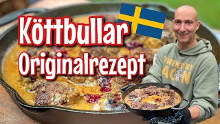 Köttbullar  schwedisches Originalrezept  Westmünsterland BBQ [upl. by Sissy171]