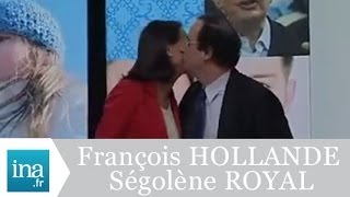 Le couple Ségolène Royal  François Hollande  Archive INA [upl. by Htidirrem810]