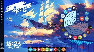 Cloudy Desktop  Make Windows Look Better [upl. by Sollows]