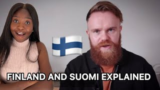 What does FINLAND and SUOMI actually meanreaction [upl. by Cypro]