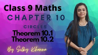 Maths Class 9CirclesTheorem 101Theorem 102NCERT [upl. by Viviene]