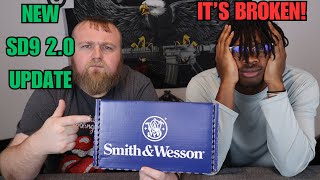 Our BROKEN New Smith and Wesson SD9 20 UPDATE [upl. by Nyladnewg]