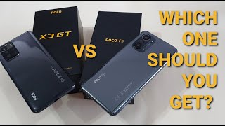 POCO X3 GT vs POCO F3  Battle Comparison Which One To Get My Honest Guide [upl. by Ezarra743]