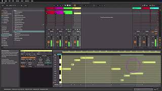 15 Creating MIDI Leads or Melodies from a 21 Lesson Ableton Course [upl. by Oinesra222]