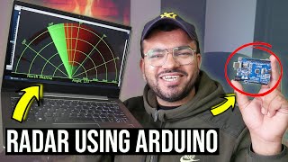 How to Make Radar Using Arduino Uno amp Ultrasonic Sensor [upl. by Oppen]