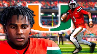 11 INTERCEPTIONS IN ONE GAME MIAMI HURRICANES ARE A TOP 10 TEAM 🏈 [upl. by Saturday]