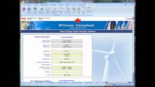 RETScreen 4 Tutorial 4  The Start Worksheet [upl. by Eizeerb848]