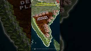 Deccan Plateau explained shorts shortstamil dreameatamil [upl. by Eiuqnimod131]