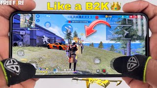 Poco x6 pro 5g free fire full map gameplay onetap headshot 2 finger handcam dimensity 8300 ultra cpu [upl. by Brabazon]