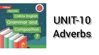 CHAPTER 10 ADVERBS class 7 [upl. by Hanoj]